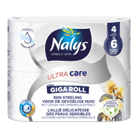 Nalys Ultra Care 4 laags 4=6 Maxirol toiletpapier