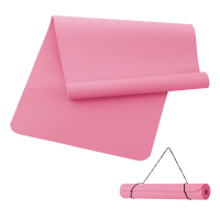 Miss Lulu Good Nite Yogamat Groot Extra Groot 190 x 100 x 0,6 cm Antislip TPE Gymnastiekmat Sportmat Fitnessmat Trainingsmat Pilatesmat voor Yoga, Pilates en Work outs (Roze)