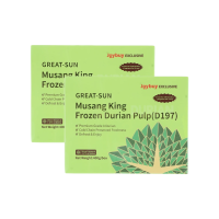 GREAT SUN Musang King Durianpulp 400 g * 2