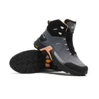 PELLIOT hoge wandelschoenen voor dames voor kamperen en reizen – duurzaam en ondersteunend, rotsgrijs (EU 39)