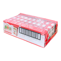 WANT WANT AD calciummelkdrank aardbeiensmaak 125 ml x 4 x 9