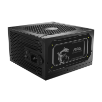 MSI MAG A750GL PCIE5 II voeding 750 W 20+4 pins ATX zwart