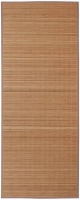VidaXL Bamboe Rechthoekig Tapijt   120 x 180 cm, Bruin