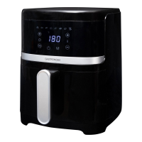 Gastronoma 18290005 Airfryer 4,2 Liter Digitale Hete Lucht Friteuse Zwart