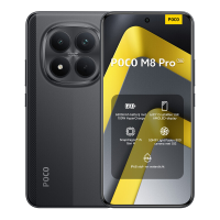 POCO M8 Pro 5 G Zwart 8 GB RAM 256 GB ROM, Origineel Met Officiële Garantie Dual SIM, NFC
