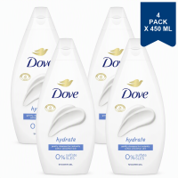Dove Douchegel Hydrate 450 ml (4 Pack)