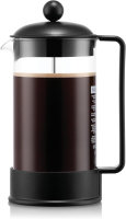 Bodum Brazil French press koffiezetter   1 L, 8 kopjes, zwart