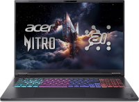 Acer Nitro 18 AI AN18 61 R25V Gaming Laptop, AMD Ryzen AI 7 350, GeForce RTX 5060 8 GB GDDR7, 18