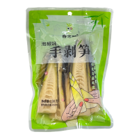 Chunzhifu Handgepelde bamboescheuten, gespleten (pittige chilipepersmaak) 230 g