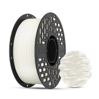 CAILAB PLA Silk 3D printer Filament, Effen kleur   Parelwit