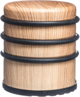 5Five Houten deurstopper slot   Lichtbruin, 7 x 7 x 8 cm