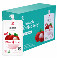 Keumkang Jelly B Konjac Jelly Lychee 150 ml x 10