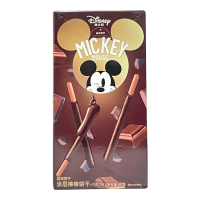 Binqi gecoate biscuitstengels (chocolade) Mickey editie 40 g