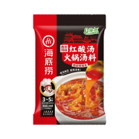 Haidilao Hotpot Bouillon   Rode Zuursoep 240g