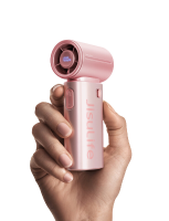 JISULIFE Draagbare blazer 9S Turbo – Uitgerust met een robuuste 5000 mAh powercell voor een indrukwekkende looptijd van 22 uur, met 5 variabele snelheidsinstellingen, een ruimtebesparend mini formaat, ideaal voor gebruik onderweg, of het nu op concerten i