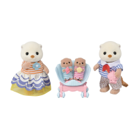 Sylvanian Families   zeeotterfamilie (5803)   poppen en poppenhuizen