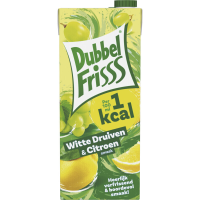 DubbelFrisss Witte Druif Citroen Sap   1.5 L