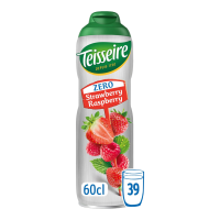 Teisseire aardbei frambozensiroop   600 ml