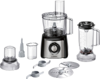 Bosch MCM3200W MultiTalent 3 Foodprocessor 800W 2,3L Compact Multifunctioneel