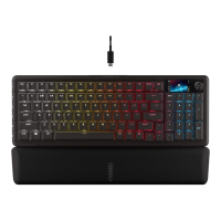 Corsair Vanguard 96 Draadloos Mechanisch Gaming Toetsenbord   US QWERTY   Zwart