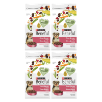 Purina Beneful puppyvoer formule met rund en groenten 1,4 kg * 4