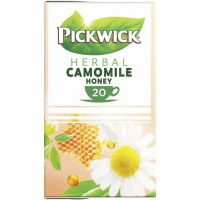 Pickwick Kruidige Kamille Honing Thee   20 Zakjes