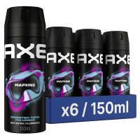 AXE Deo Bodyspray Marine 150 ml (6 Pack)
