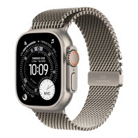 Apple Watch Ultra 3, Milanees Bandje S, Titanium (Titanium)