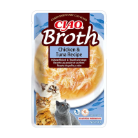 INABA Broth Chicken with Tuna Recipe.