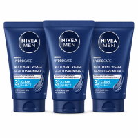 NIVEA MEN Protect & Care Reinigingsgel Gezicht   Gezichtsreiniging   Gezichtsreinigingsmiddel   Gezichtsreiniger   100 ml (3 Pack)