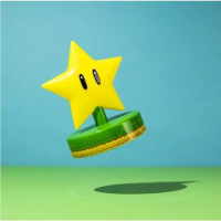 Paladone Super Mario Ster Icon Lamp   10 cm, Geel