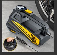 Carsun Draagbare Air Compressor met snoer – Verbeterd 12 V 150PSI Elektrische Bandenpomp, geschikt voor auto, motor, fiets en bal