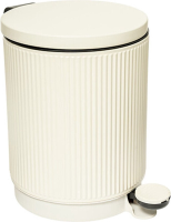 5Five Soft Close Pedalafvalemmer   Onyx, 5 L, Wit