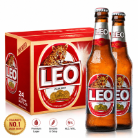 LEO premium Thais lagerbier 24 pack x 330 ml | 5% alcohol