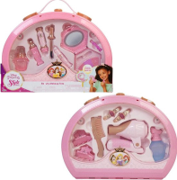 Disney Princess stijlcollectie schoonheids  en haartas   214754, roze