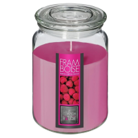 Atmosphera Nina Geurkaars   Framboos, 510 g, Glazen Pot