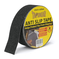 TAPEBEAR grip tape antislip tractietape 2 inch x 60 ft, antislip tape waterdichte heavy duty veiligheidstape voor binnen/buiten treden trappen, sterke grip