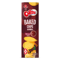 Yan Jin Pu Zi O'Potato Gebakken BBQ smaak Aardappelchips, 62 g