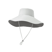 Beneunder AL500, zomer dames omkeerbare vissers outdoor sporten ademende comfortabele hoed grijs, cadeau voor koppels perfect cadeau