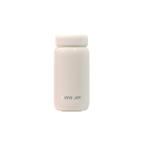BUFFi5 JOY 316 roestvrijstalen mini draagbare drinkbeker, 200 ml, wit