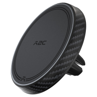 A2C Ventilatierooster Draadloze Magnetische Telefoonhouder voor in de Auto, Geschikt voor Apple en Android, EV11, Zwart