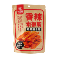 Wuxianzhai pittige vegetarische beef jerky stijl snack, 100g