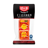 Hao Ren Jia Pittige Ambachtelijke Hotpotbasis   180 g Klein Blok