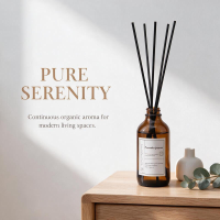 Slim flesje reed diffuser, Witte perzik oolong, 120 ml, 1 stuk