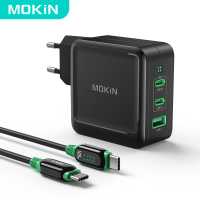 MOKiN PD 100 W GaN Snellader 2C1A, Compatibel met iPhone 18 serie, iPhone 18 Pro/Pro Max/Duo