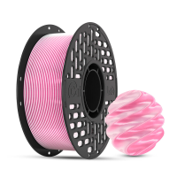 CAILAB 3D printerfilament PLA zijde, tweekleurig   Sakura wit
