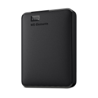WD 2 TB Elements draagbare externe harde schijf, USB 3.0   Geformatteerd voor pc en Mac, Zwart