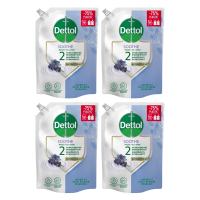 Dettol navulling ontspannende lavendel 500 ml x 4 (4 pack)