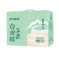 Dong Bei Nong Sao witte zoete kleefmaïs geschenkdoos, 10 x 220 g