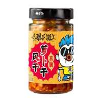 Jixiangju Baoxiafan Luchtgedroogde Radijsreepjes, 200 g